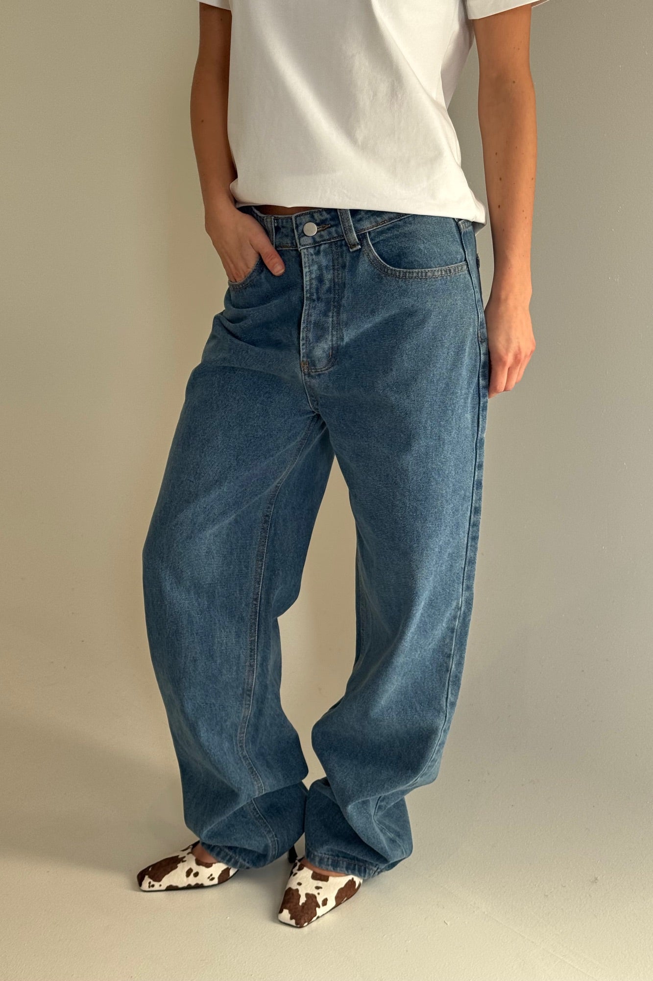 Dania Jean Mid Blue