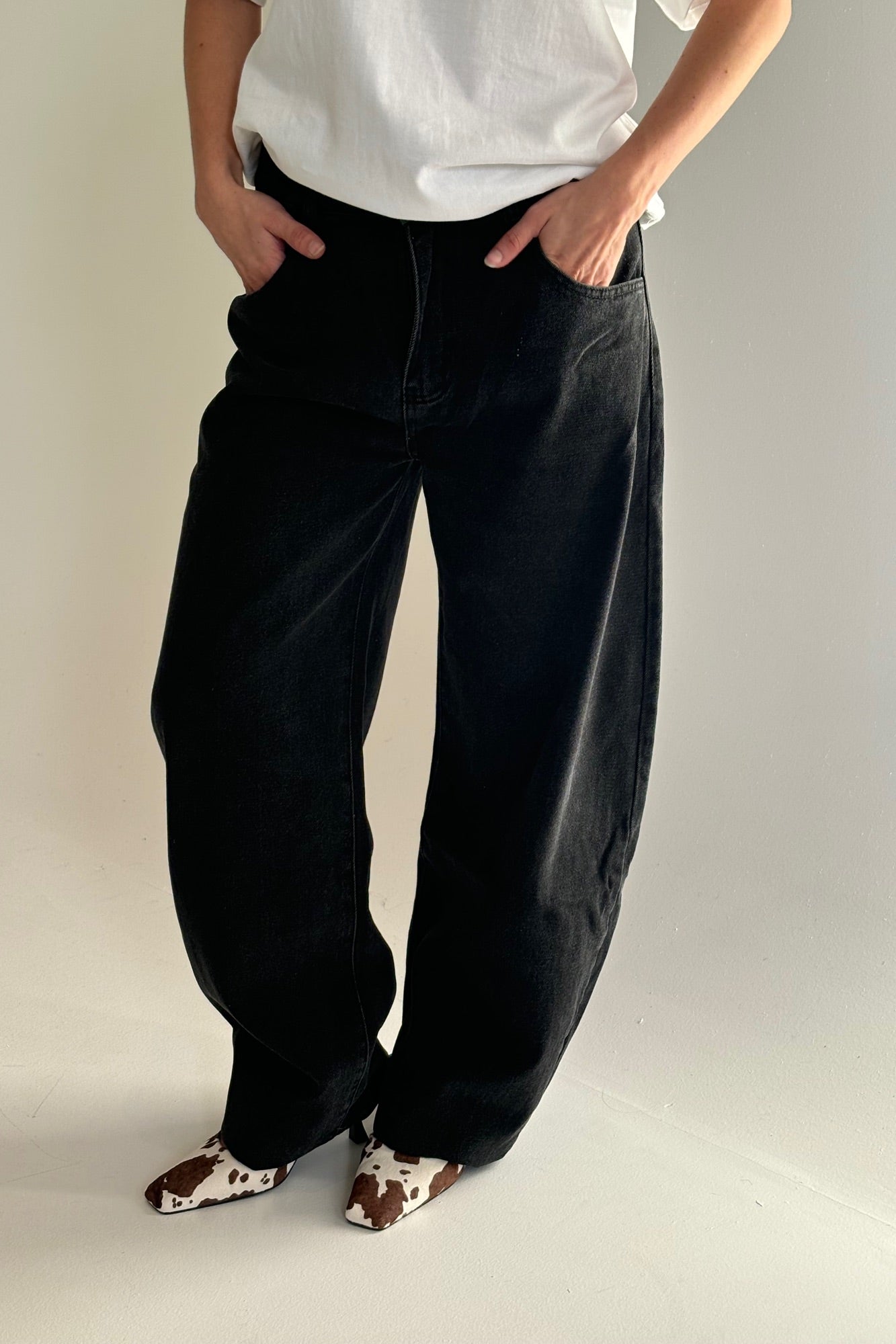 Horseshoe Denim Washed Black