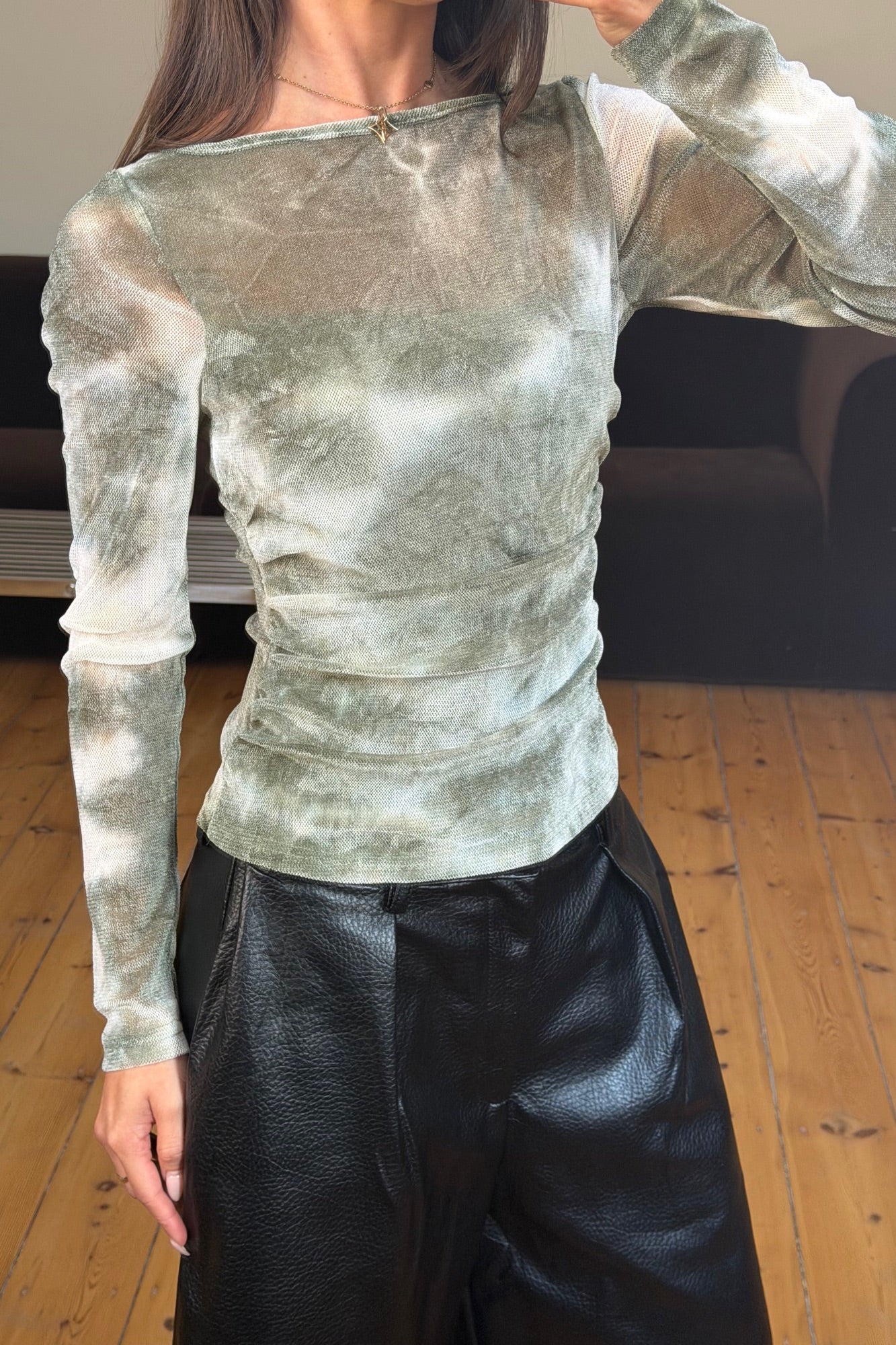 Peta Long Sleeve Olive