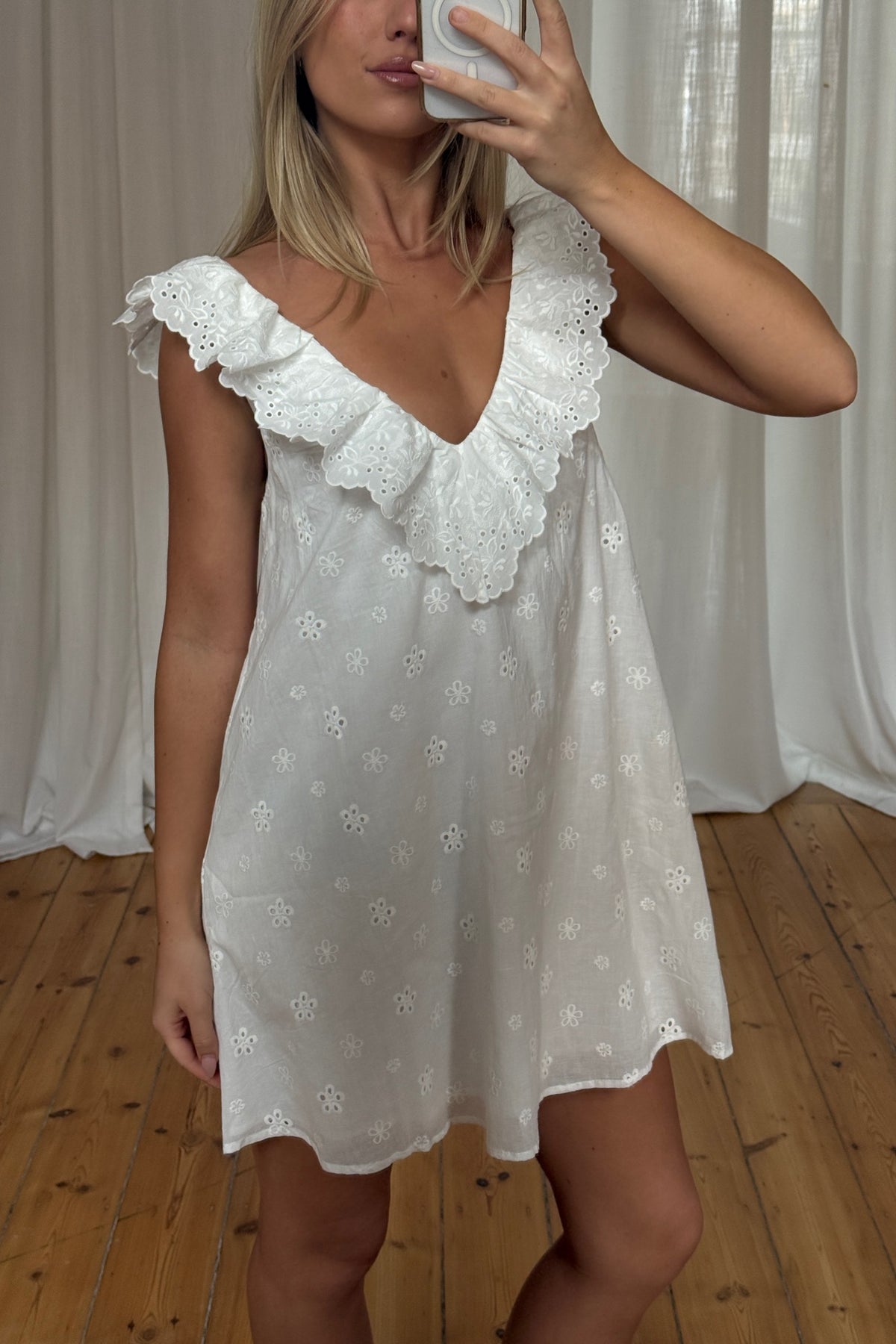 Cassius Mini Dress White