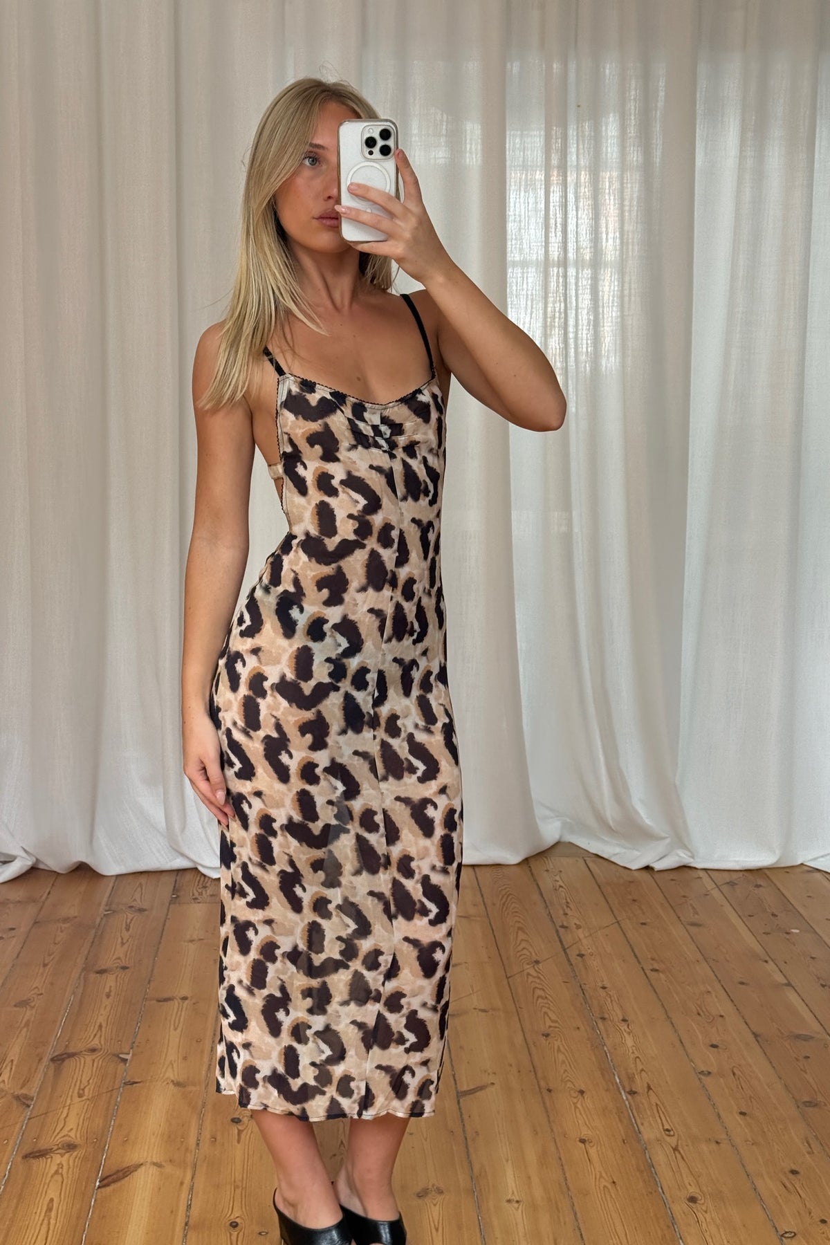Electra Midi Dress Desert Muse