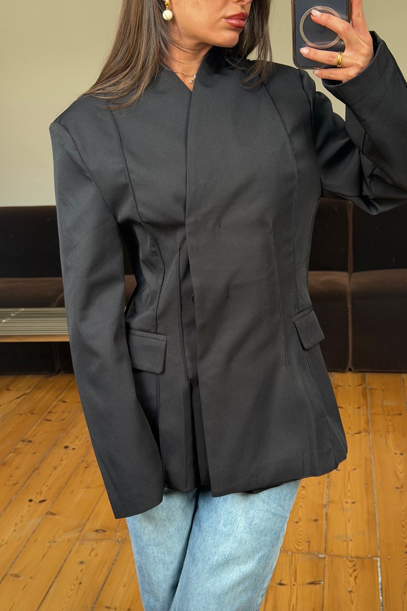 Lenia Blazer Black