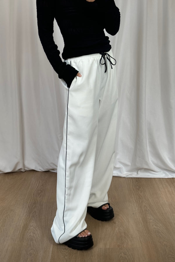 Lena Pant White