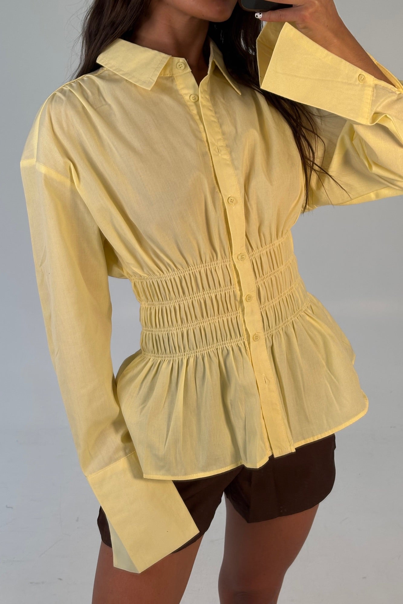 Nadine Shirt Lemon