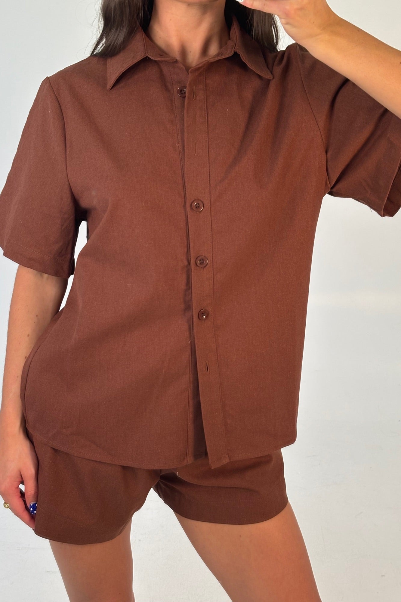 Gabriel Shirt Chocolate