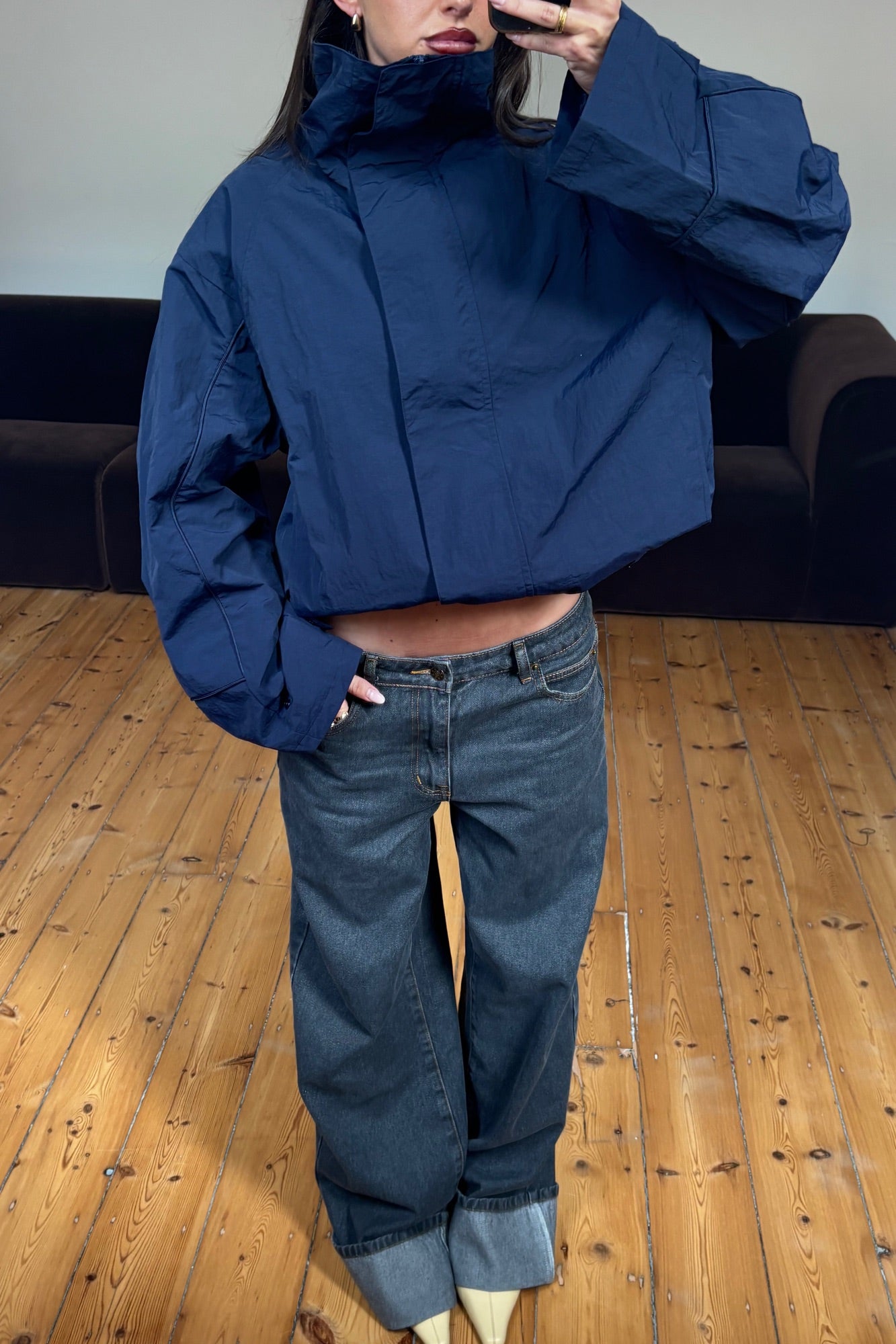 Shoreline Windbreaker Navy