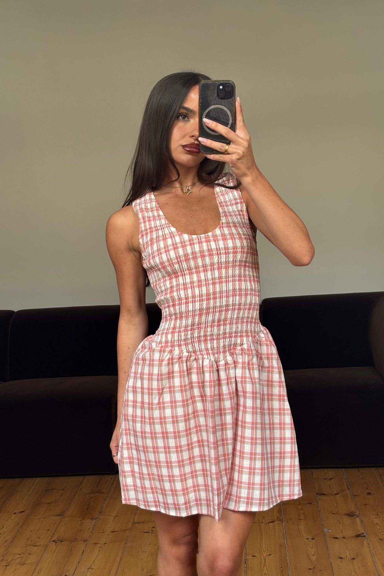 Essie Mini Dress Red