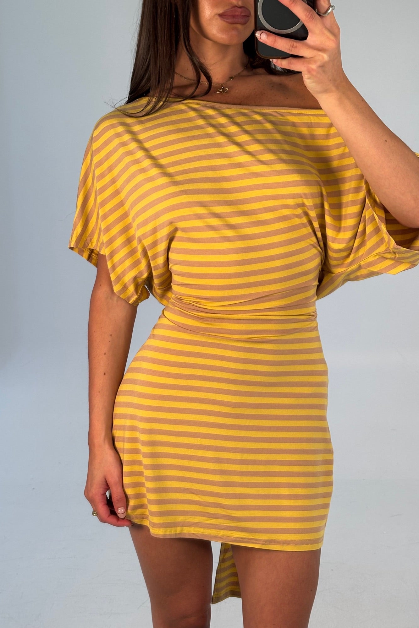 Lana Mini Dress Mustard