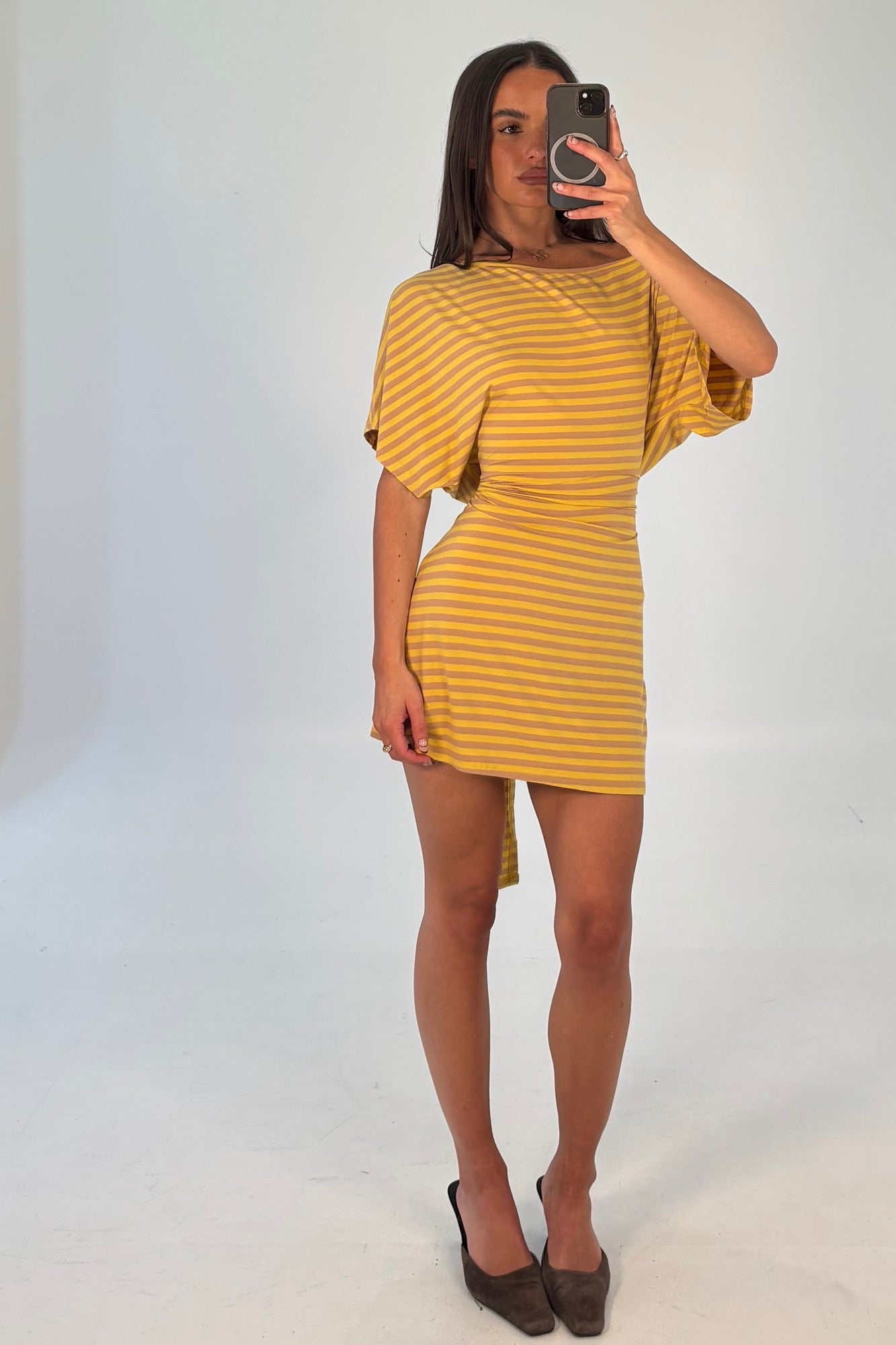 Lana Mini Dress Mustard
