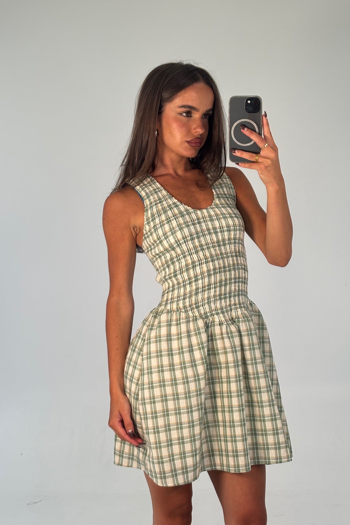 Essie Mini Dress Beige