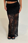 Chantelle Lace Skirt Black