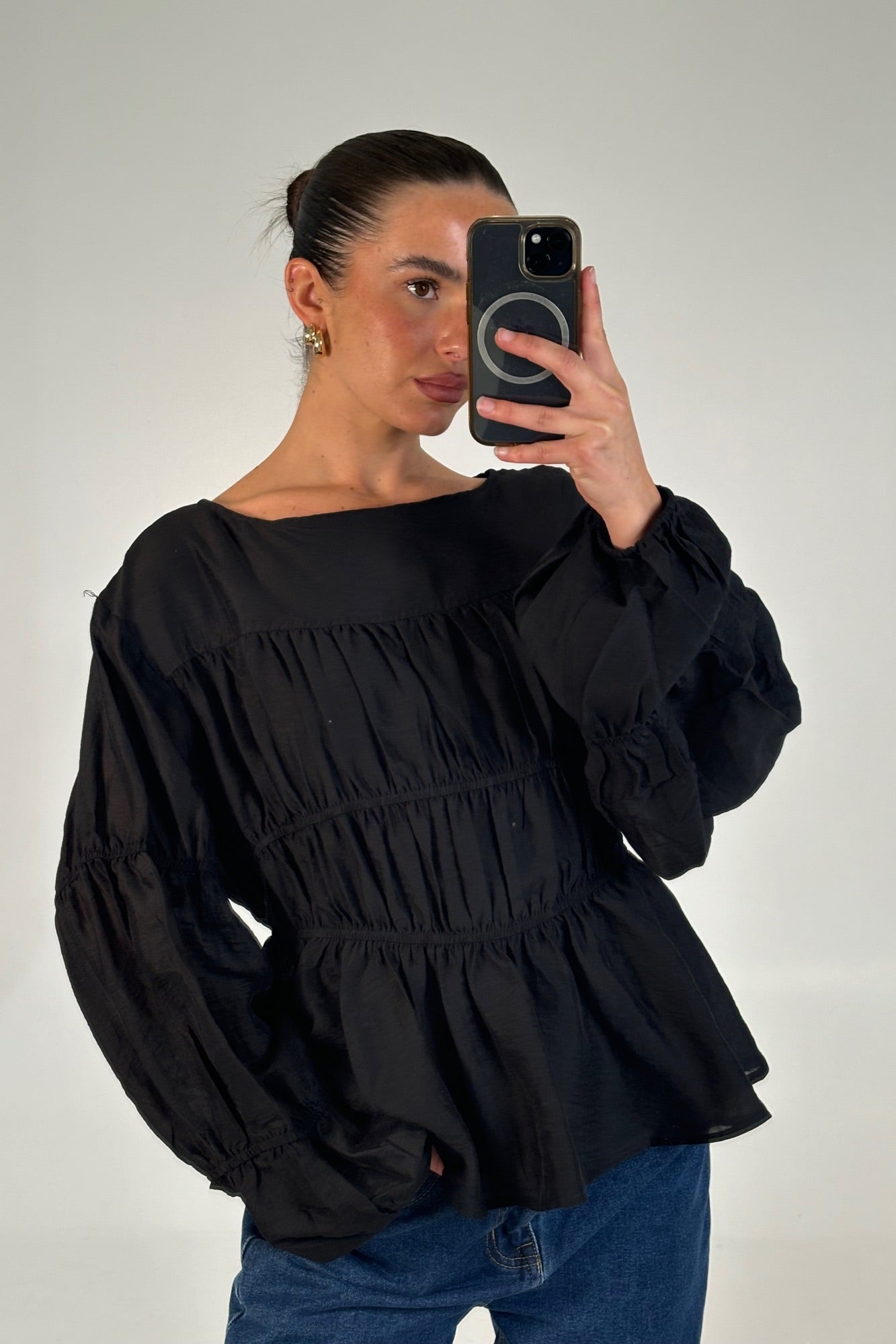 Jemimah Top Black