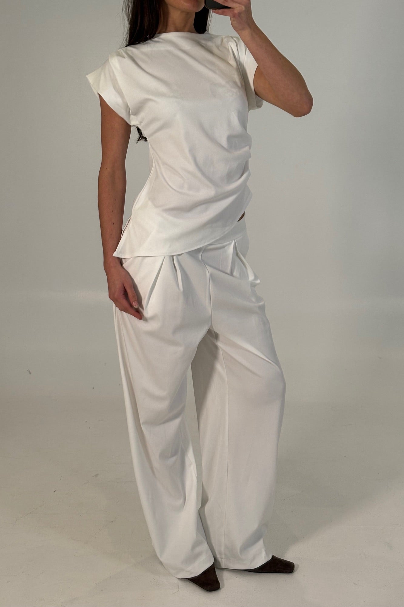 Sara Top White