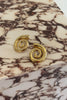 Swirling Earring 18k Gold Plated