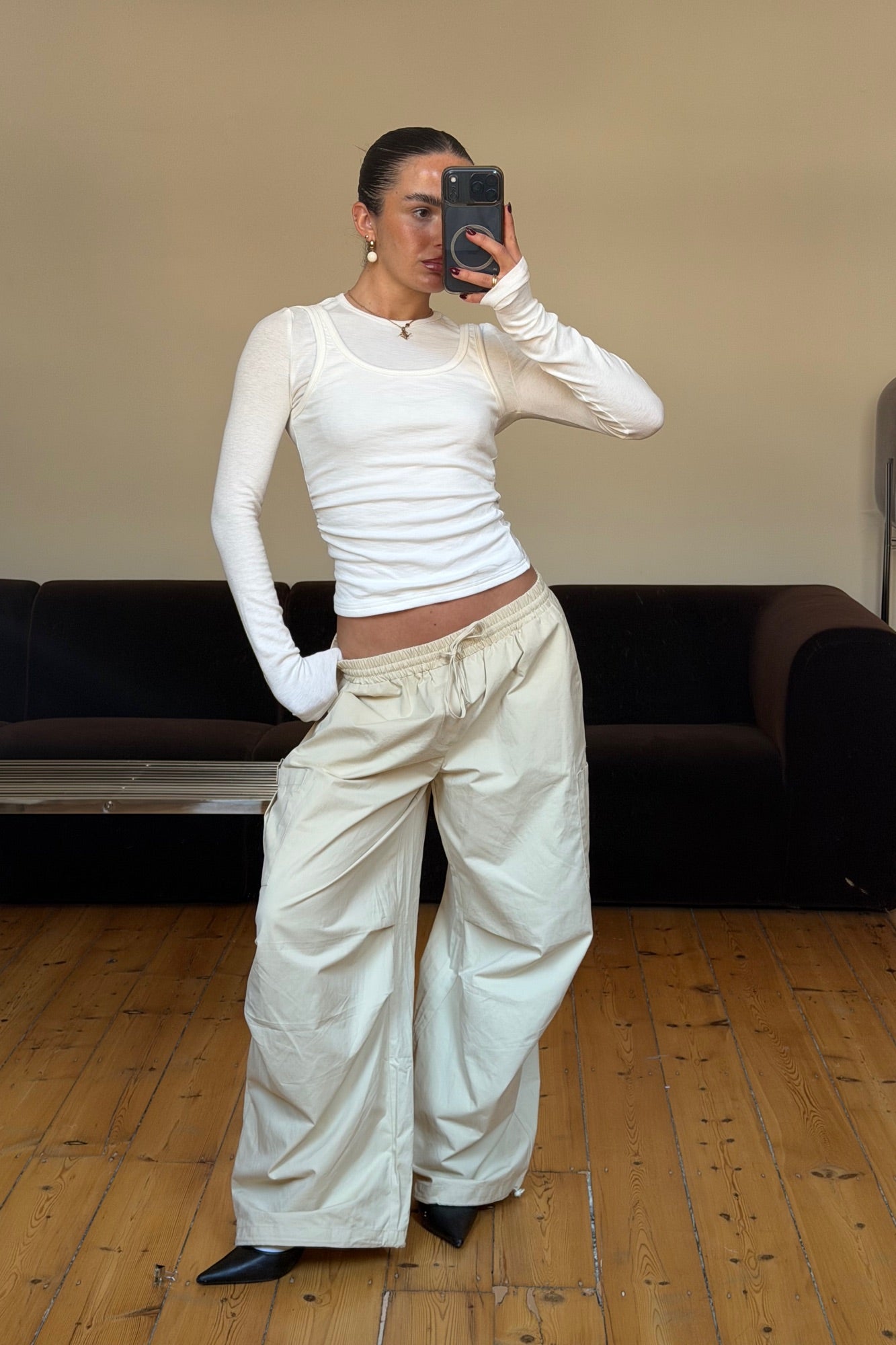 Nikki Pant Beige