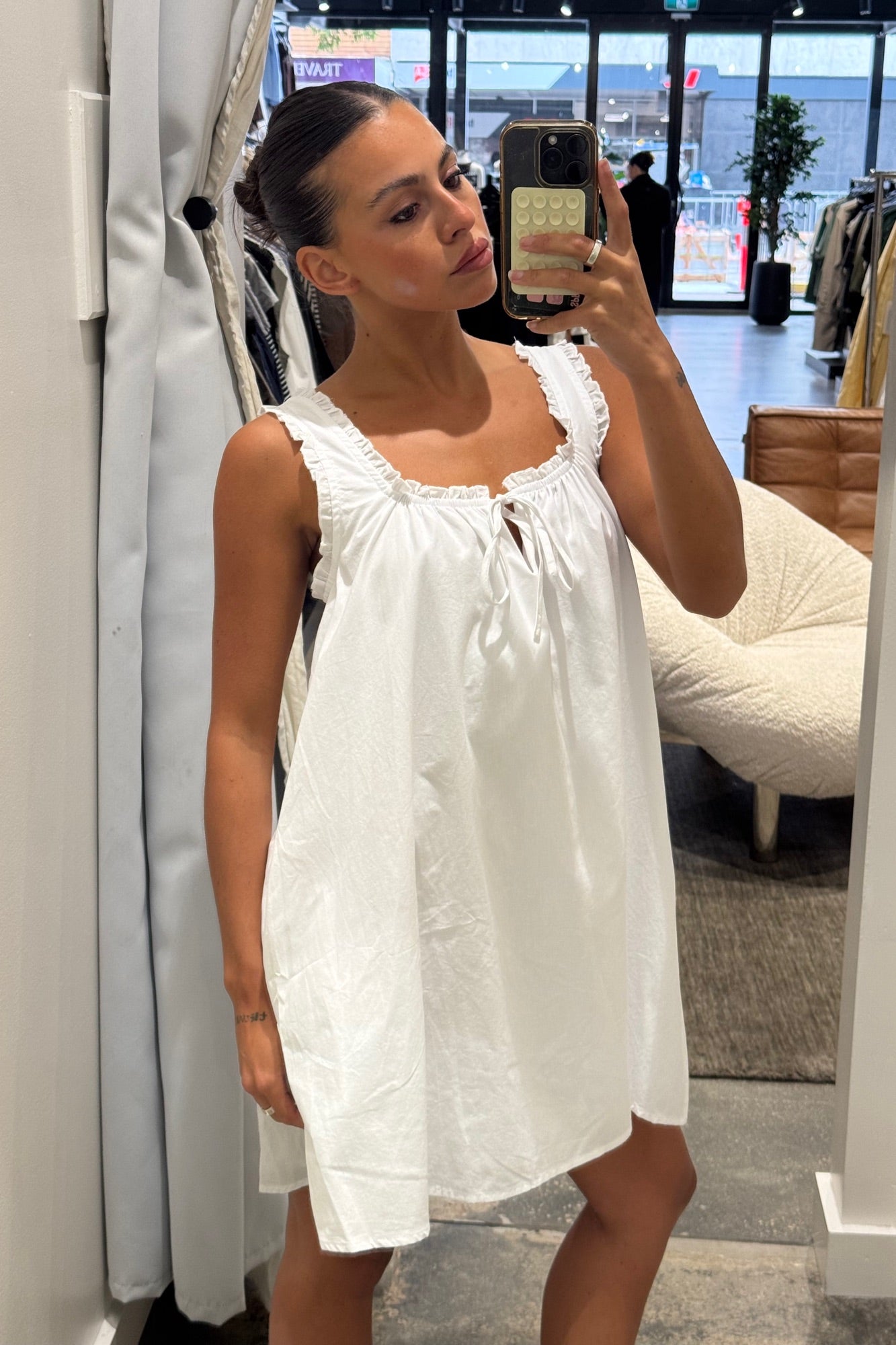 Tessa Mini Dress White