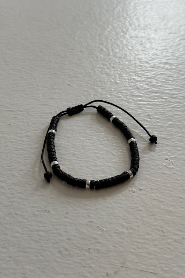 NTH Beaded Bracelet Black