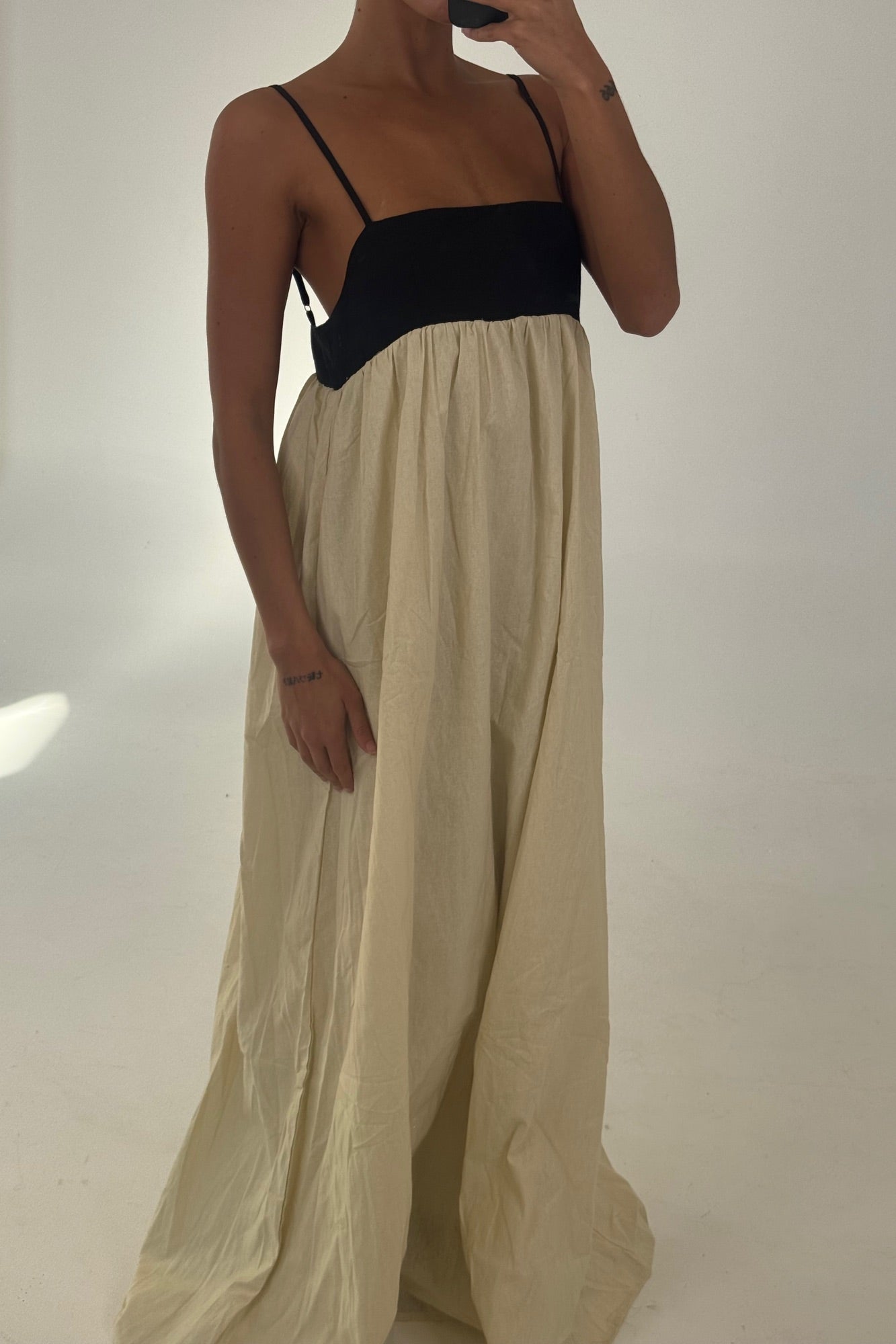 Marianne Maxi Dress Beige