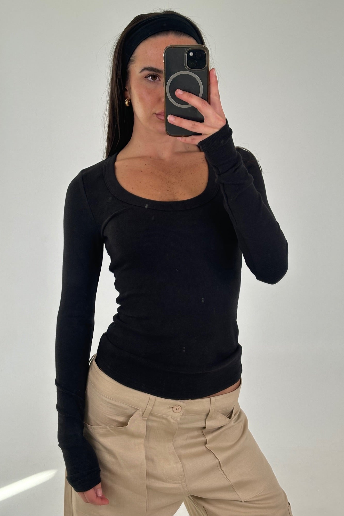 Giselle Long Sleeve Black