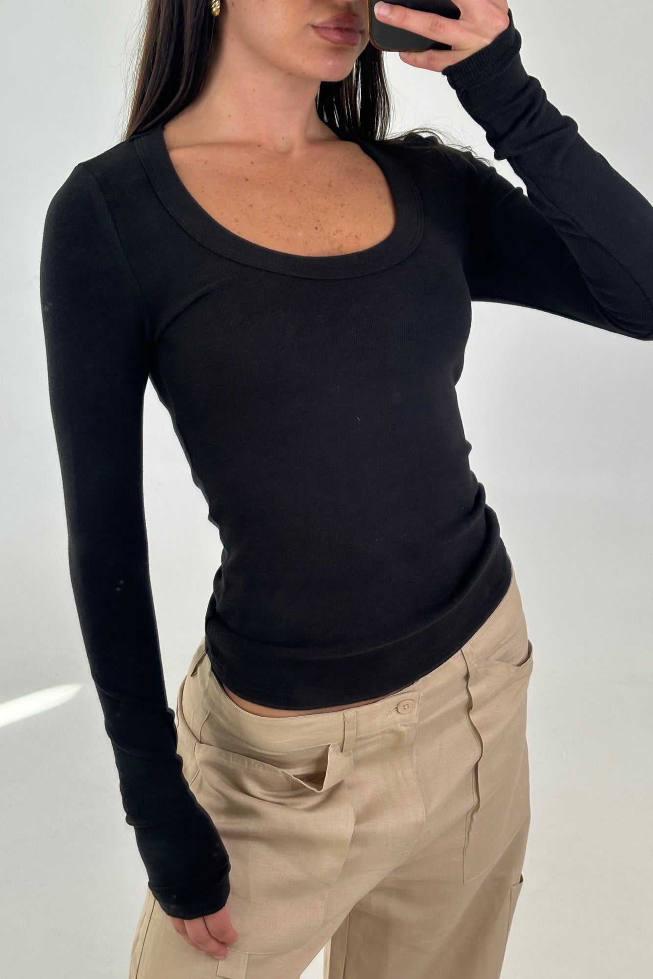 Giselle Long Sleeve Black