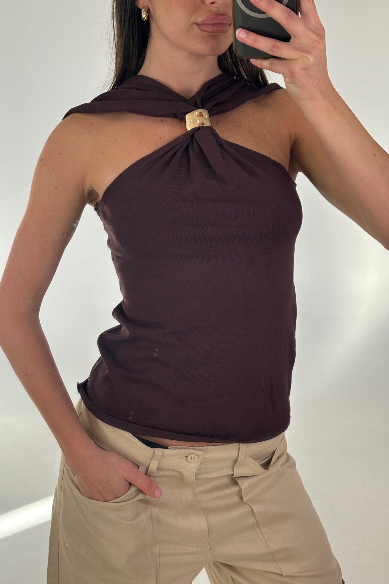 Cleo Top Chocolate