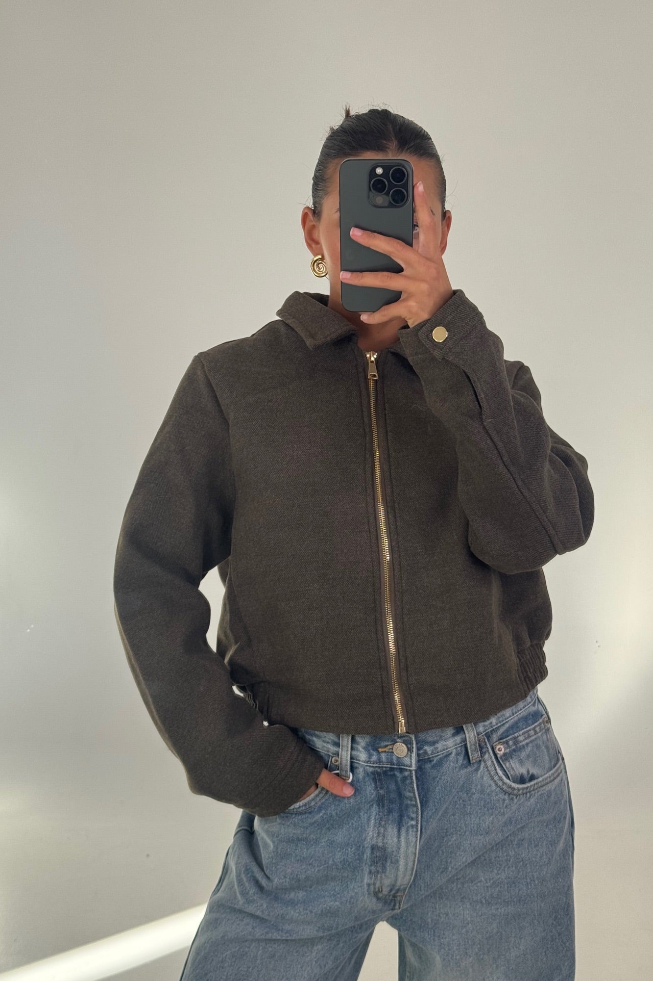Milan Jacket Dark Grey