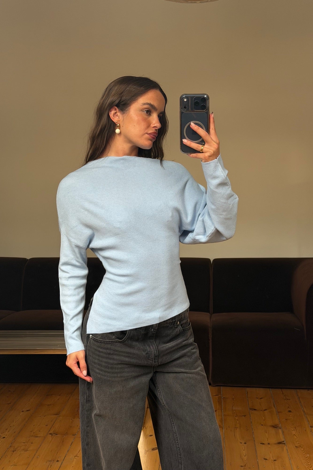 Robby Long Sleeve Sky