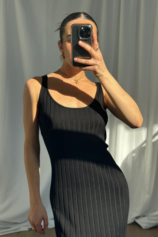 Yianna Dress Black