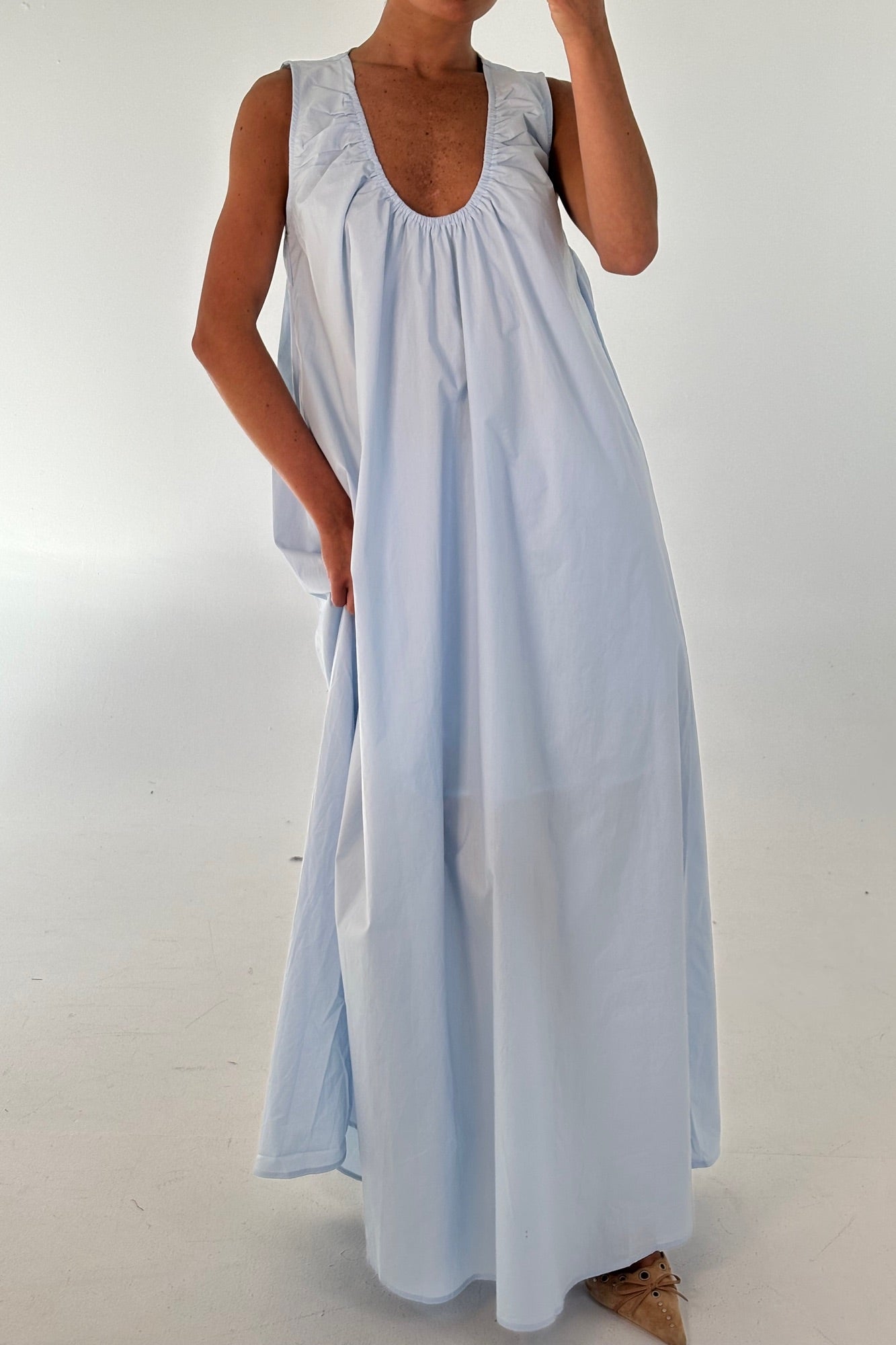 Pania Maxi Dress Sky