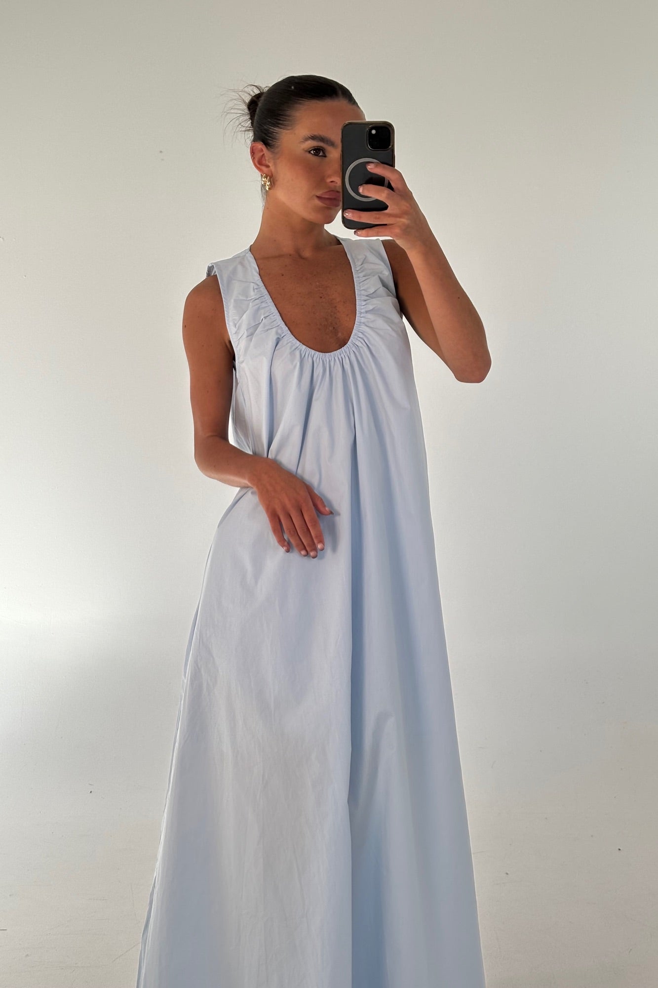 Pania Maxi Dress Sky