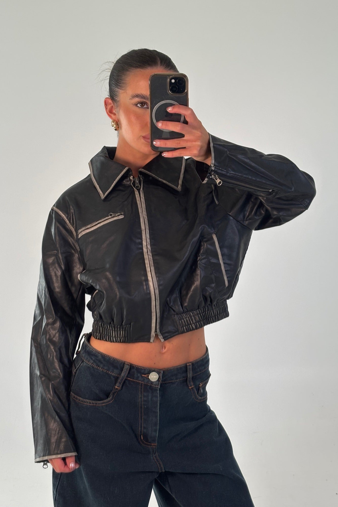 Amelie Jacket Washed Black