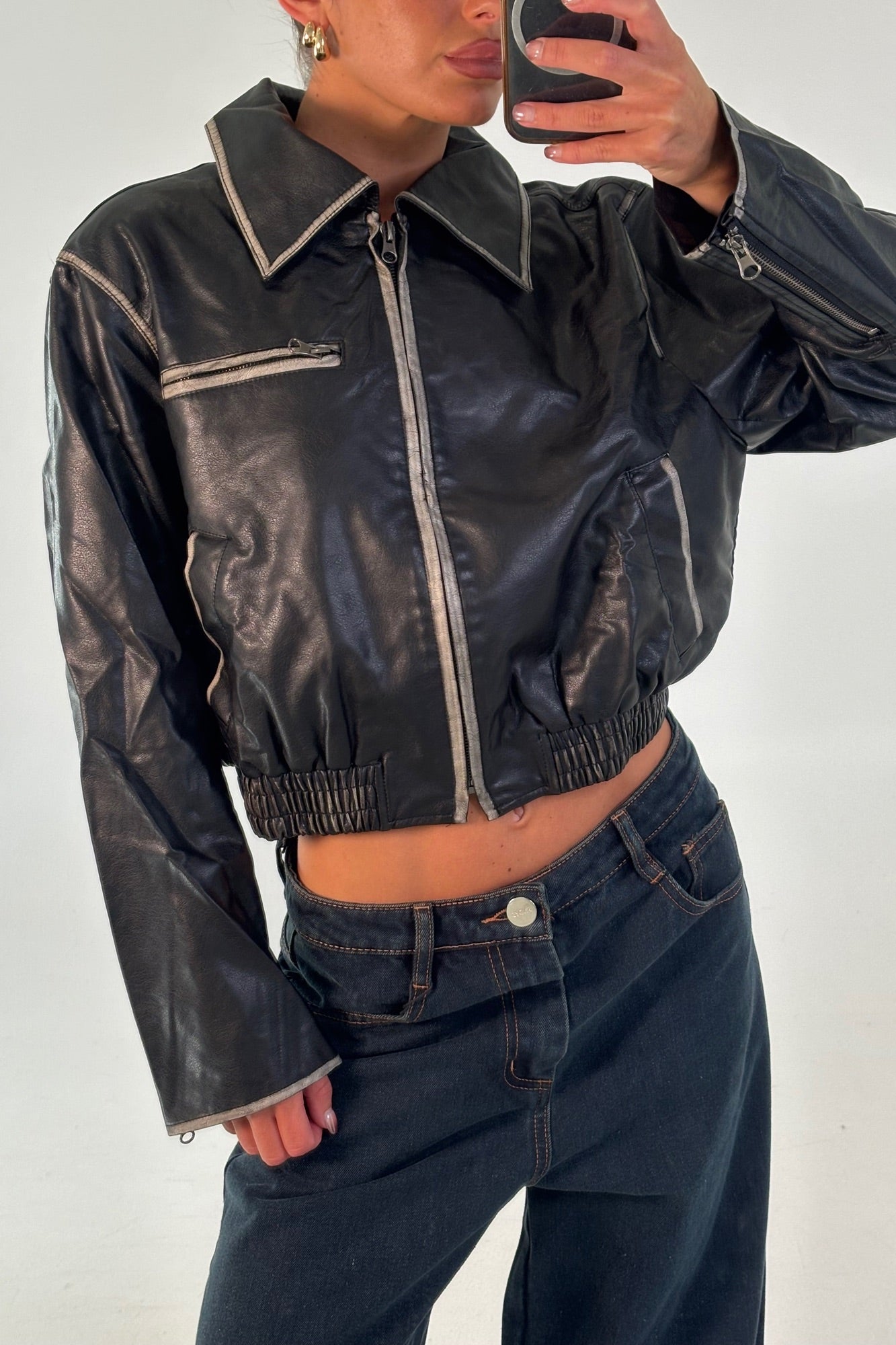 Amelie Jacket Washed Black