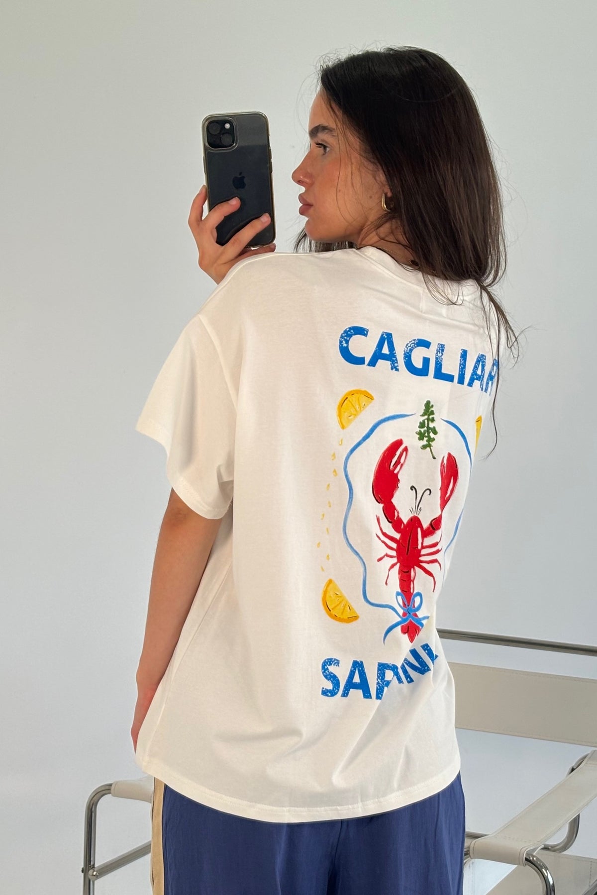 Cagliari Sardinia Top White