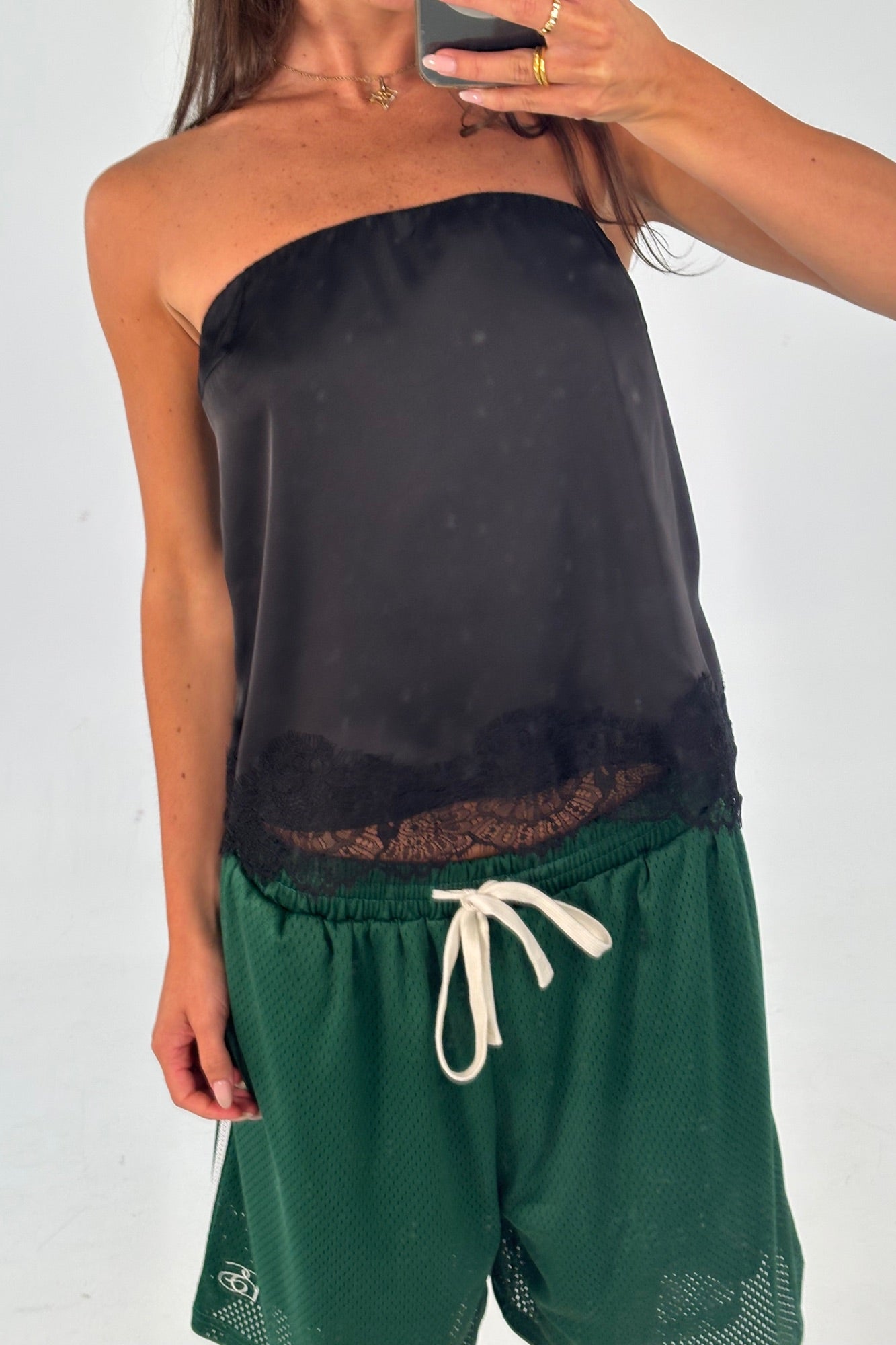 Stassie Strapless Top Black
