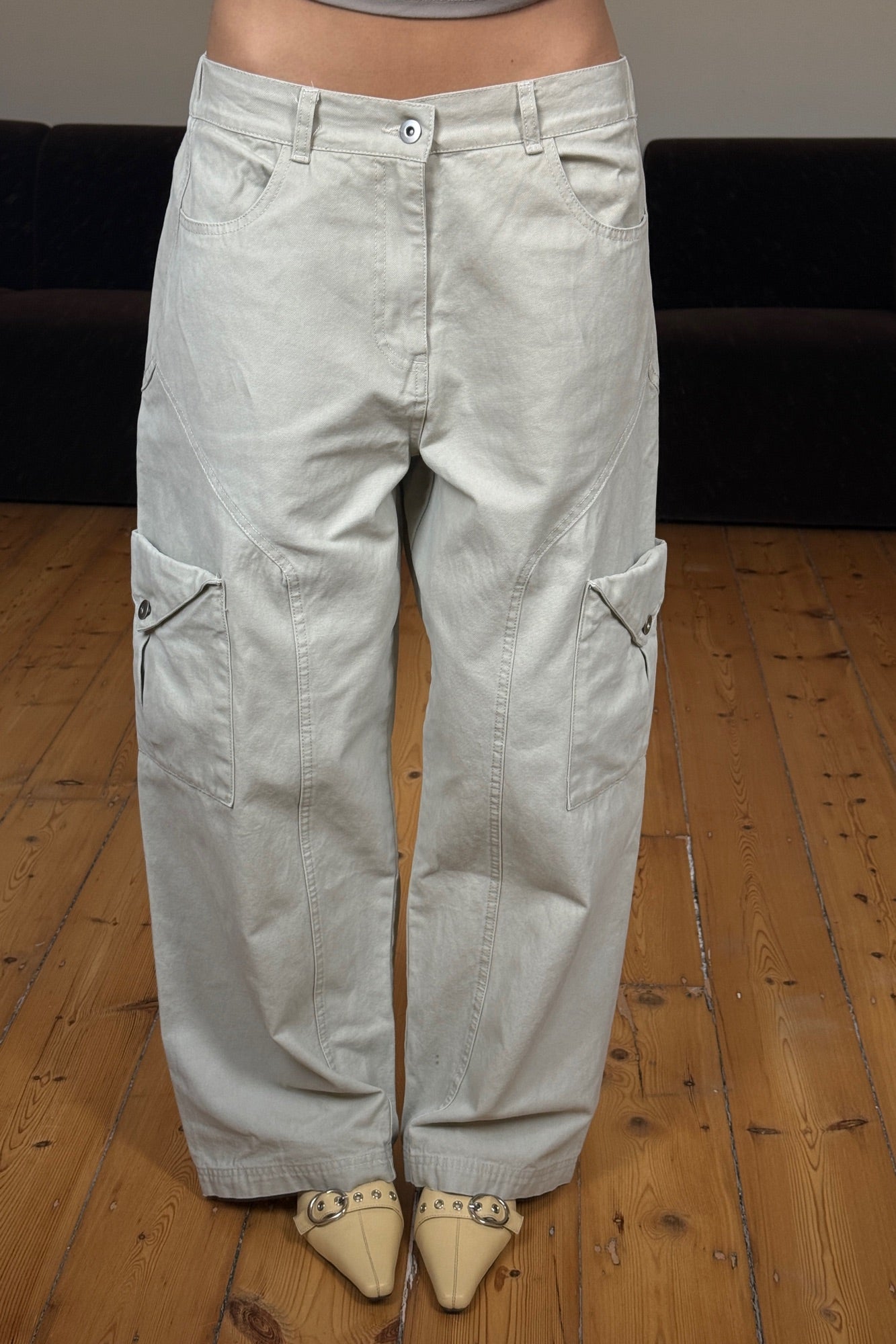 Annie Cargo Pant Stone