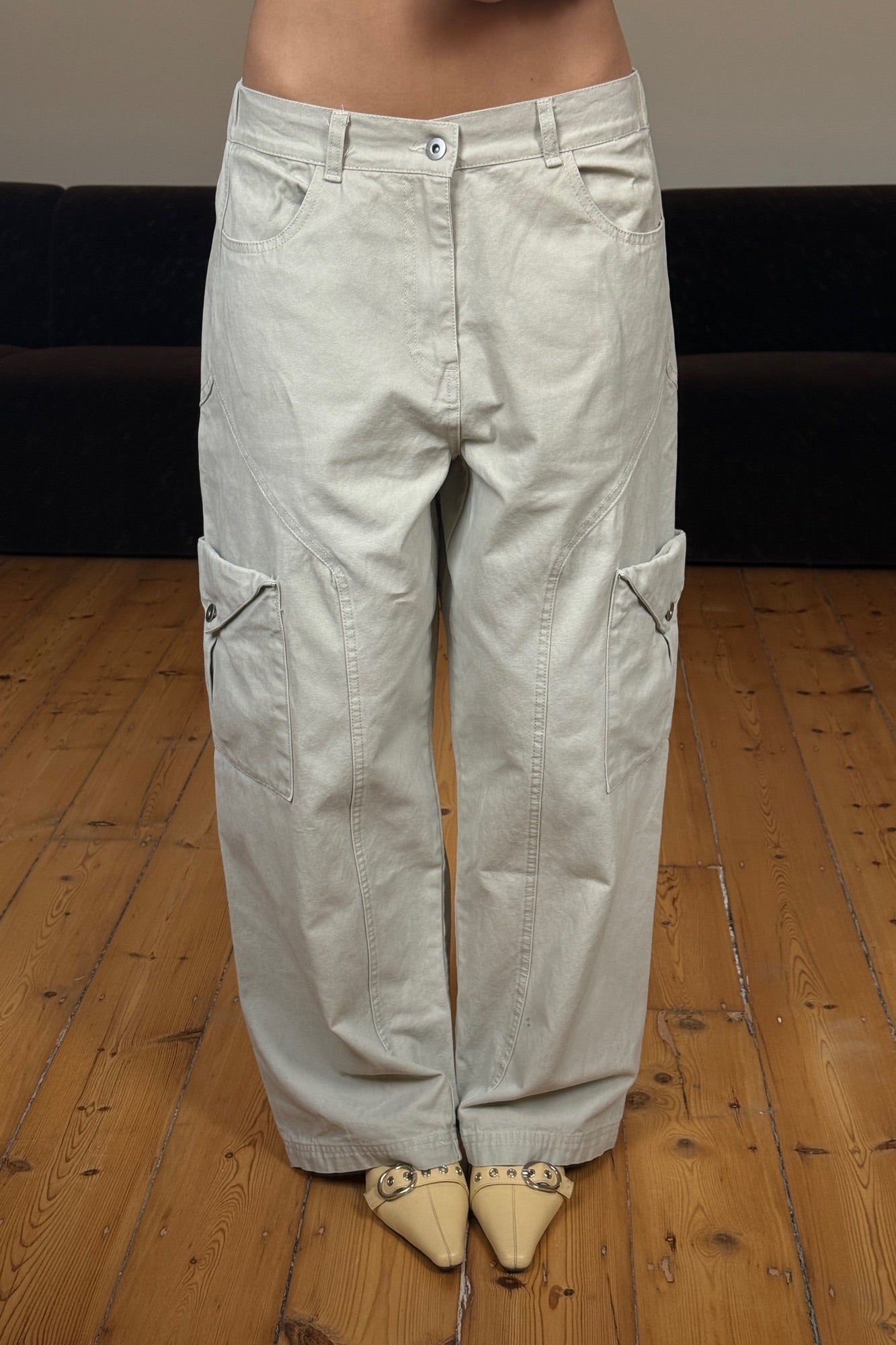 Annie Cargo Pant Stone