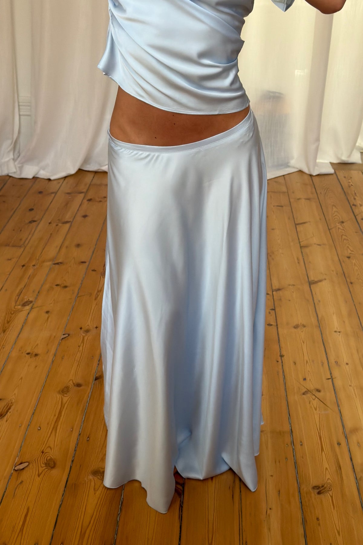 Halcyon Maxi Skirt Blue