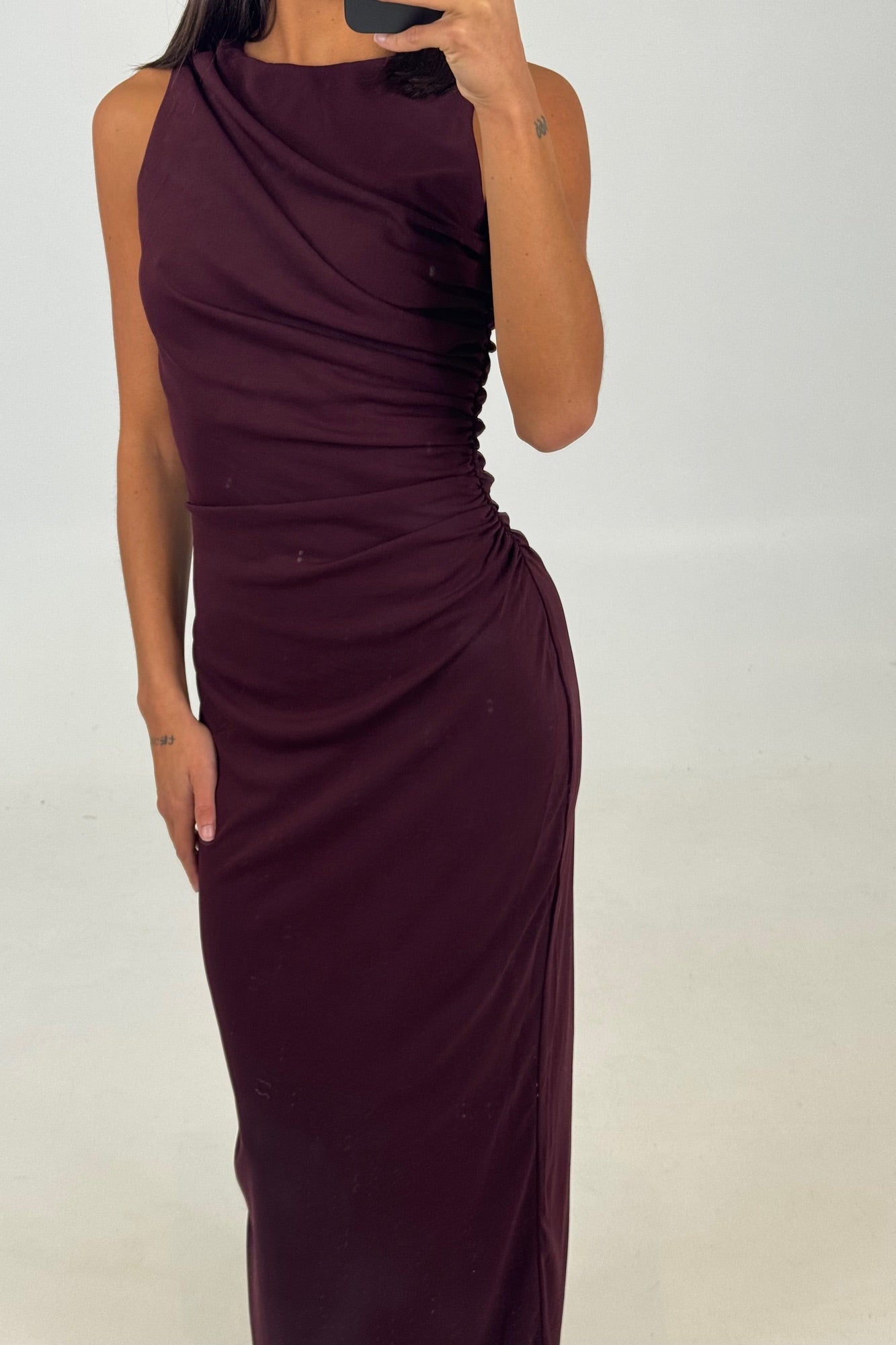 Avery Maxi Dress Plum