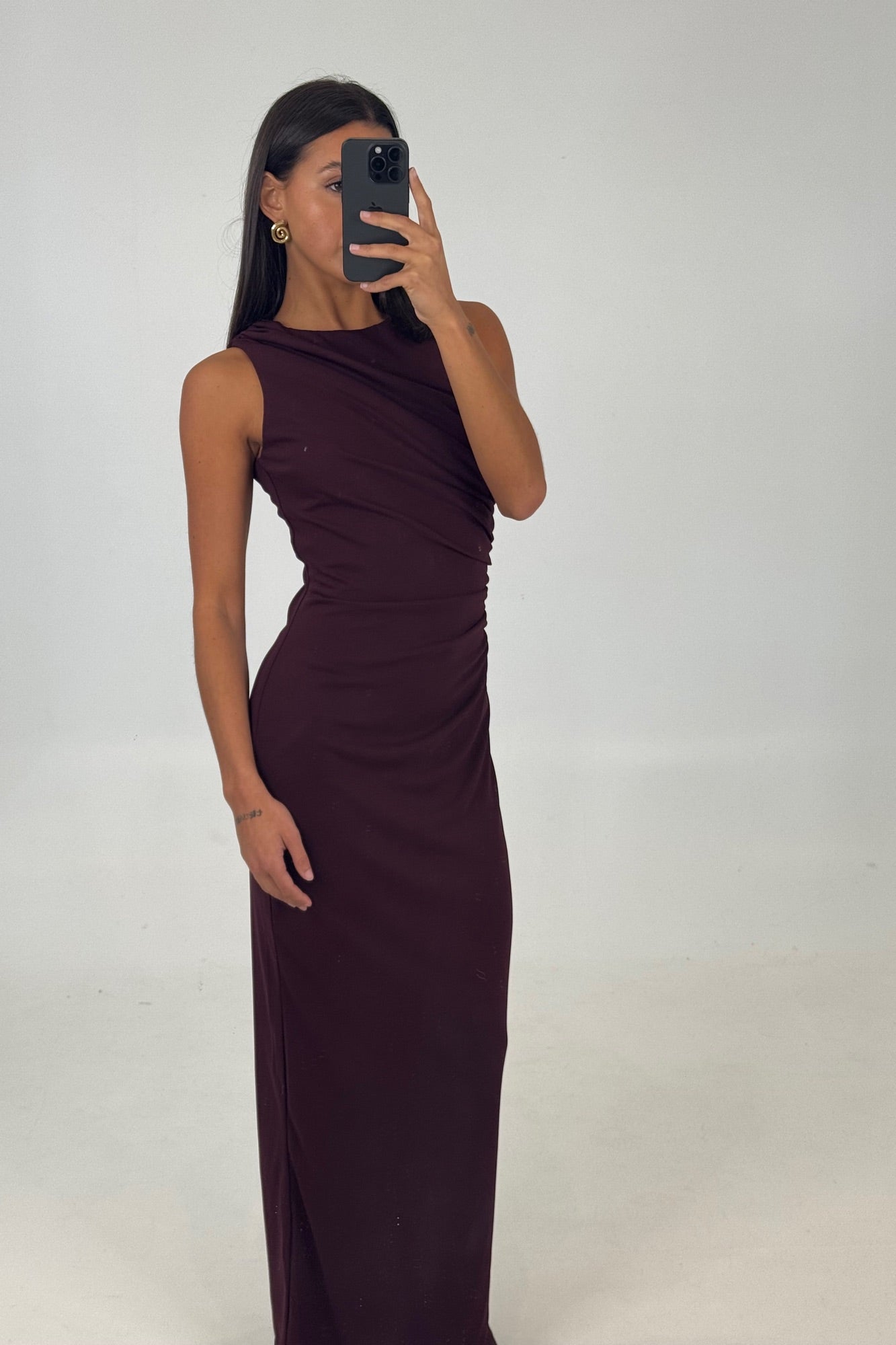 Avery Maxi Dress Plum