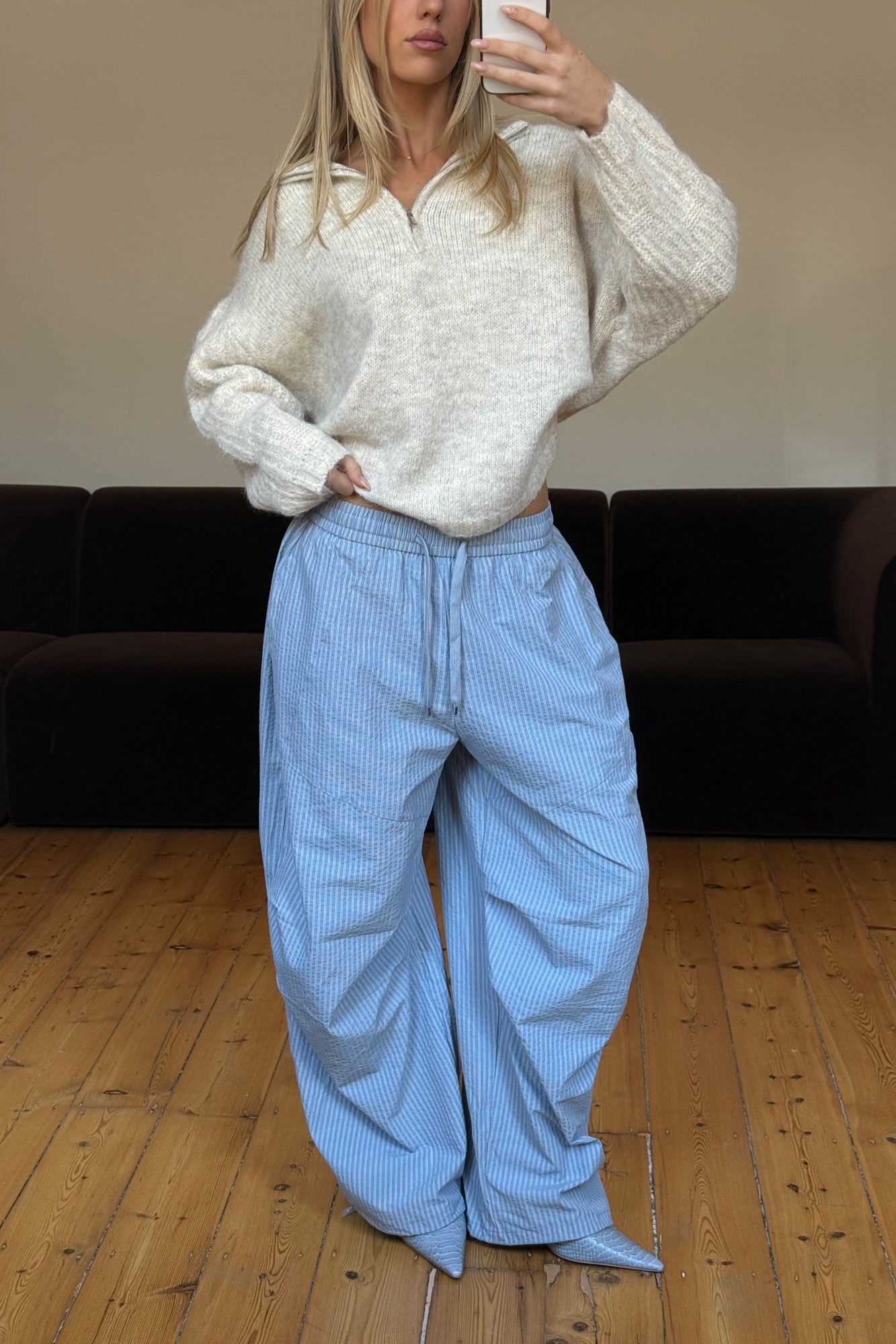 Lavinia Pant Dusty Blue