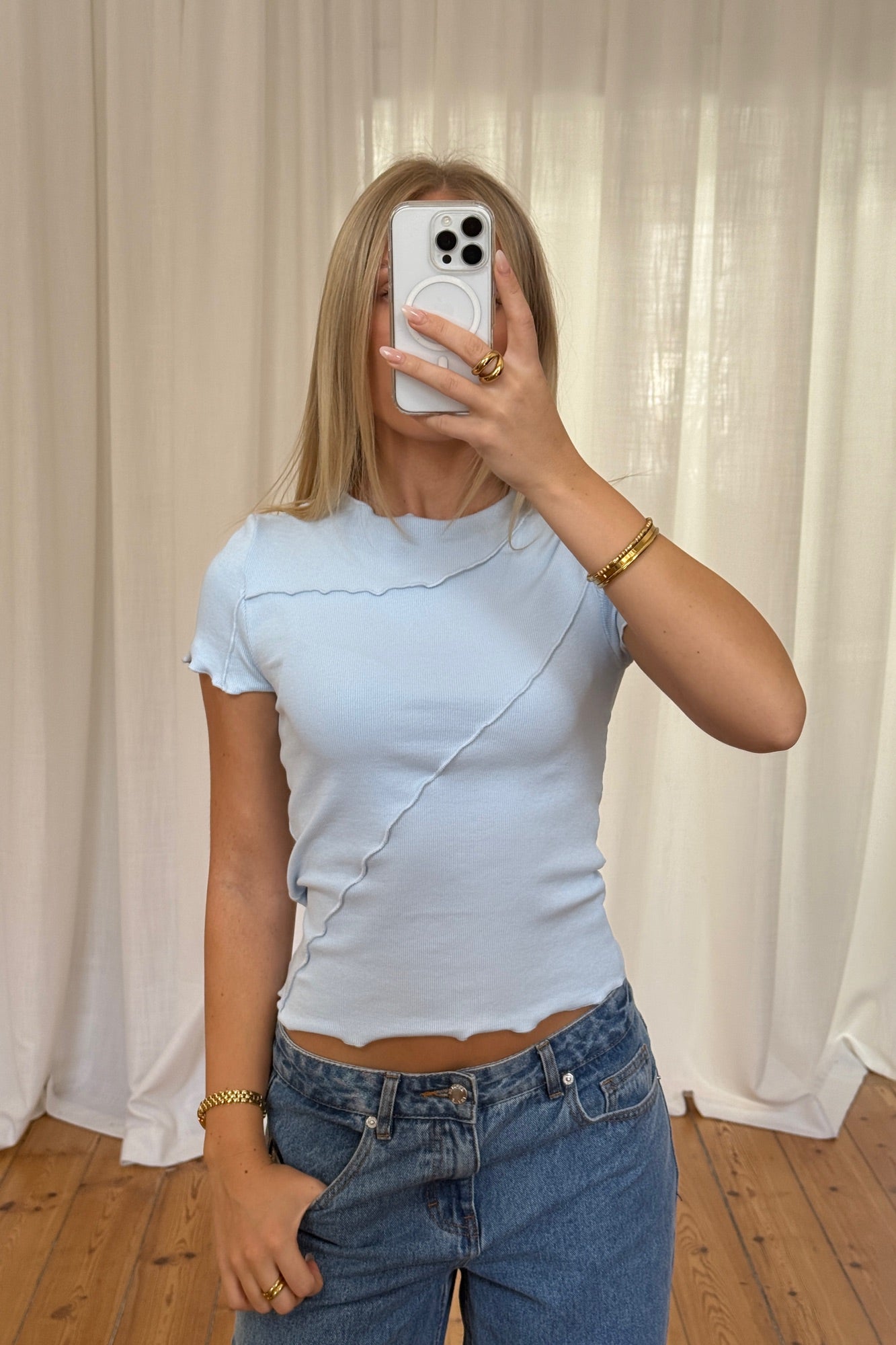 Sita Short Sleeve Sky