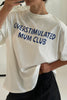 Overstimulated Mum Club Top White