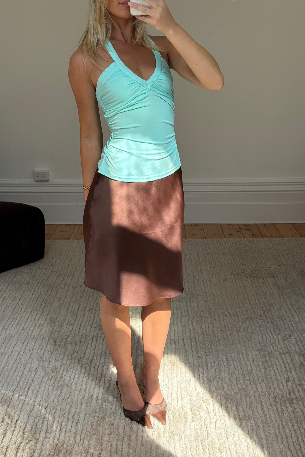 Jessi Skirt Chocolate