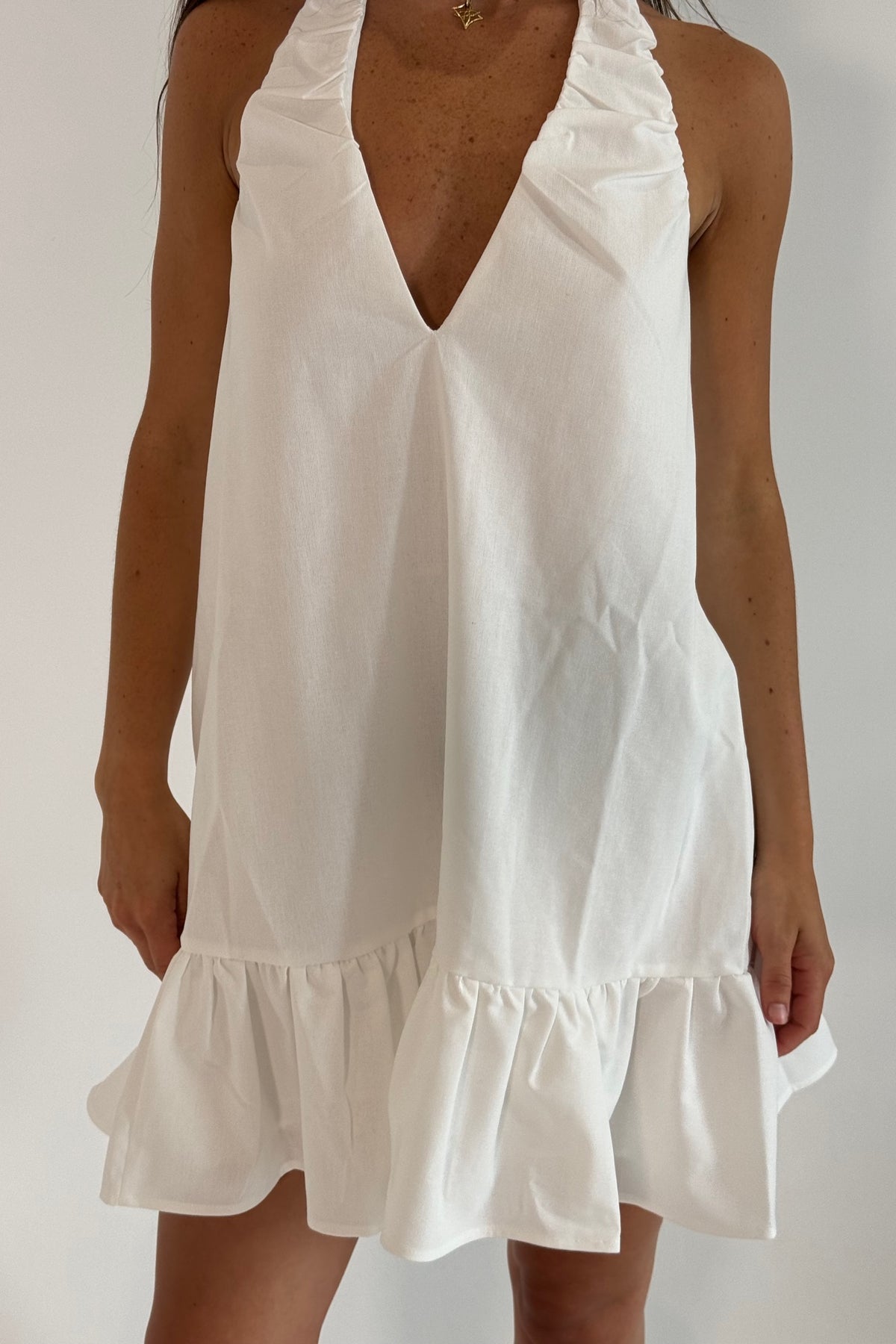 Monroe Mini Dress White