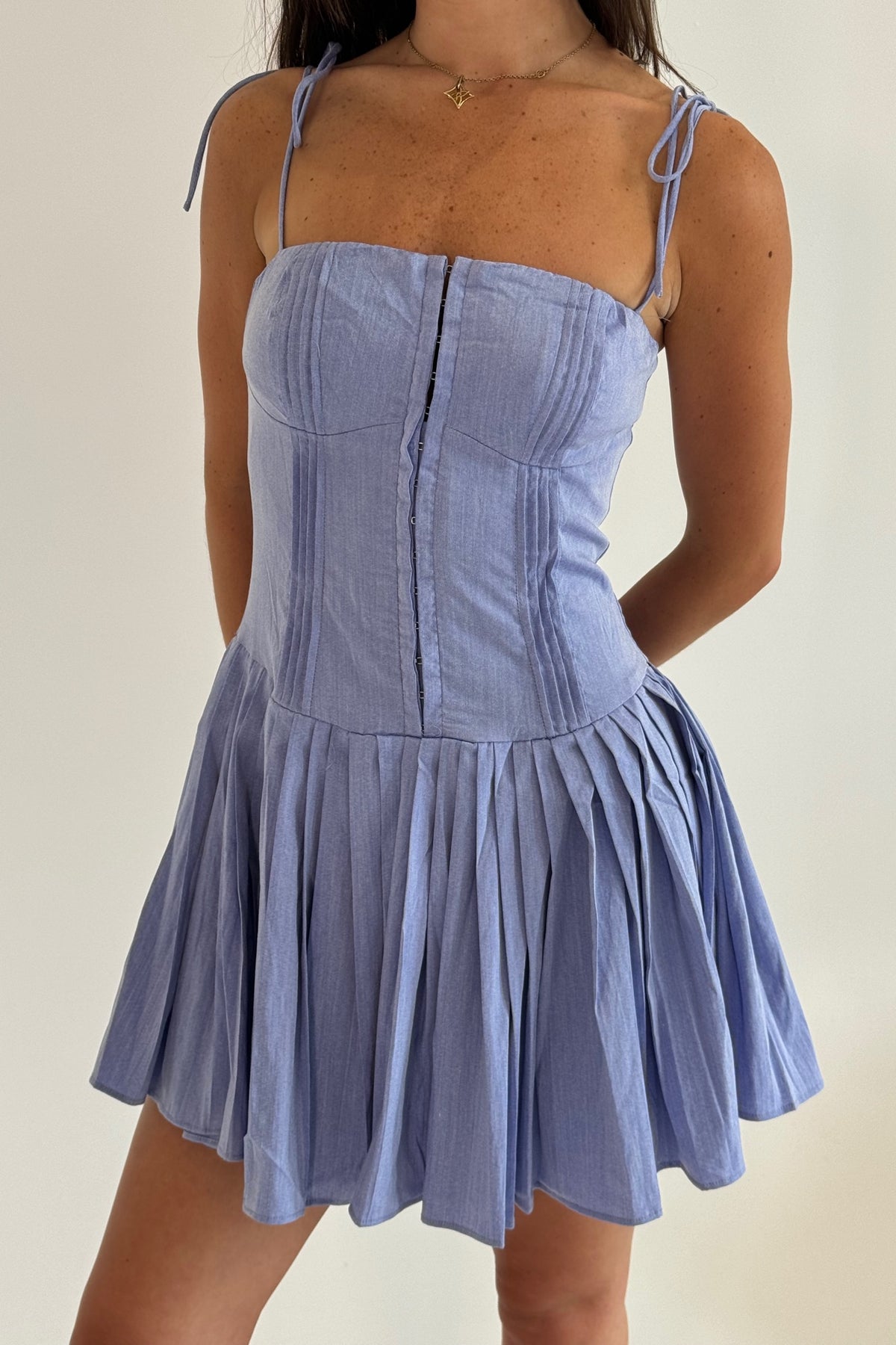 Esme Mini Dress Blue