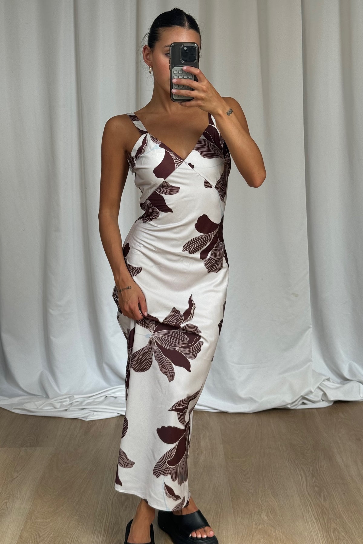 Dreamwood Maxi Dress Mocha