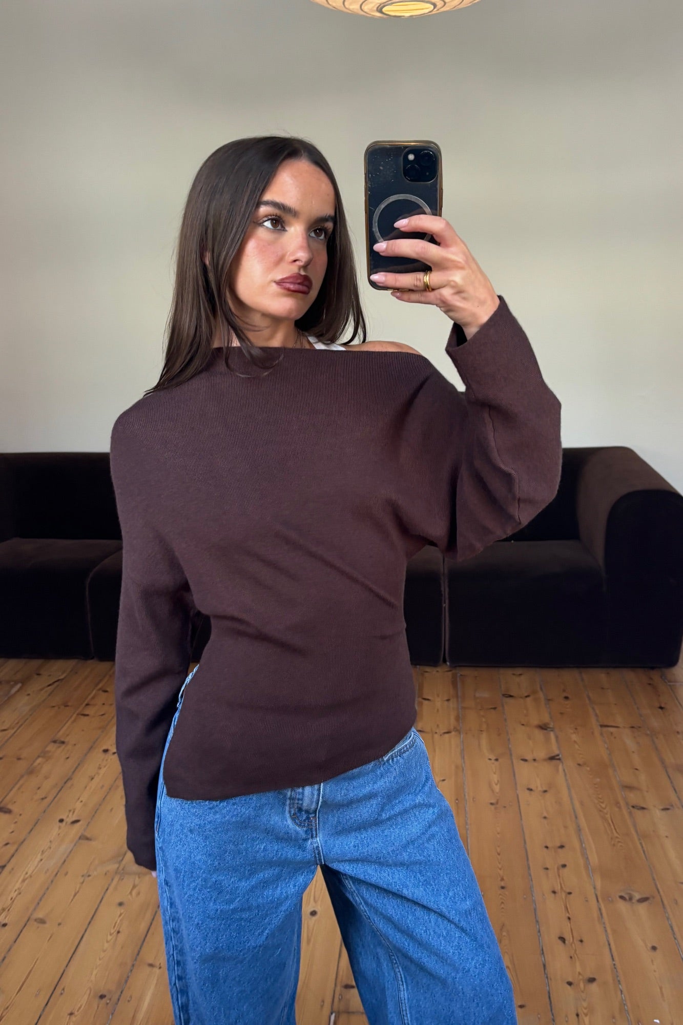 Robby Long Sleeve Chocolate