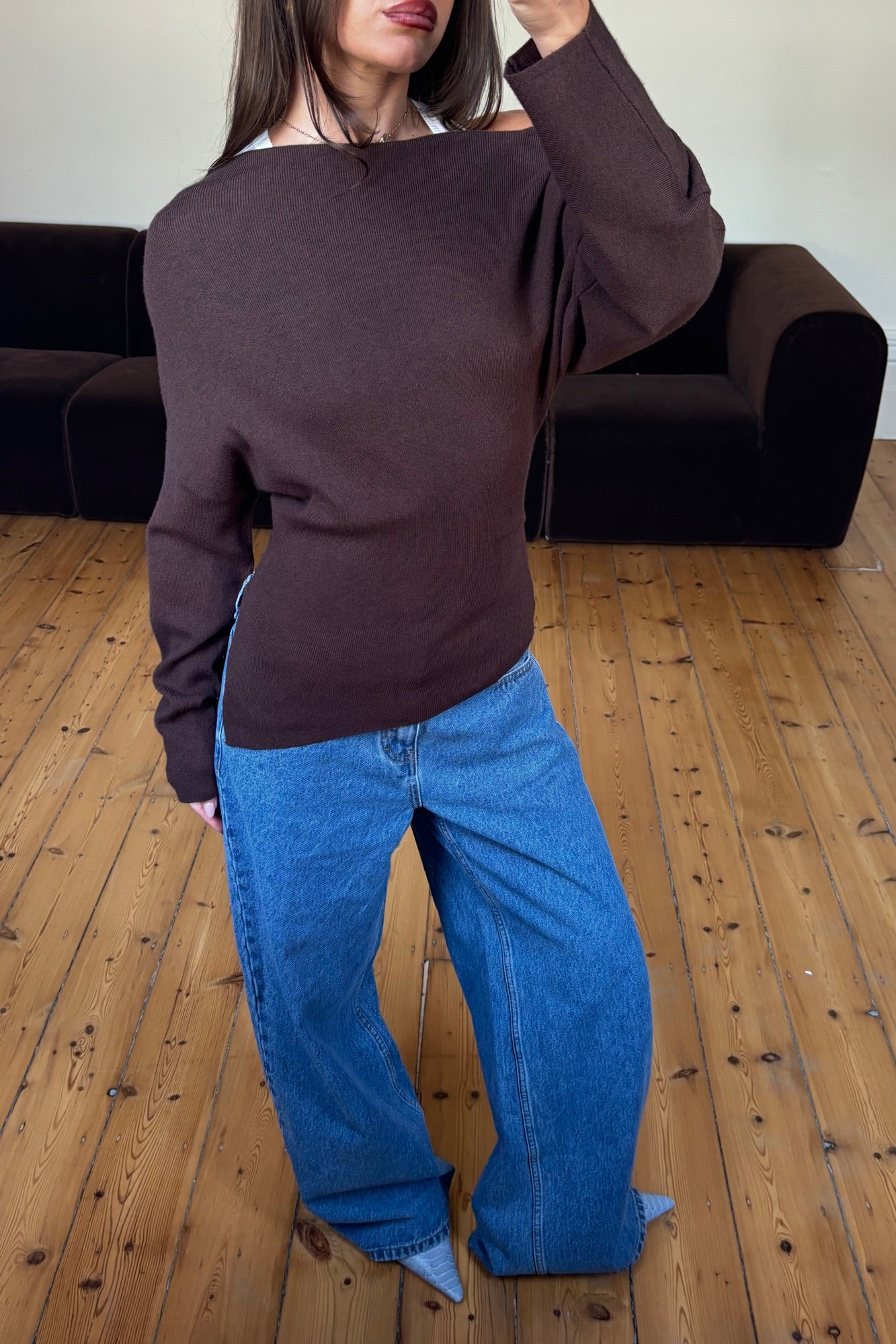 Robby Long Sleeve Chocolate