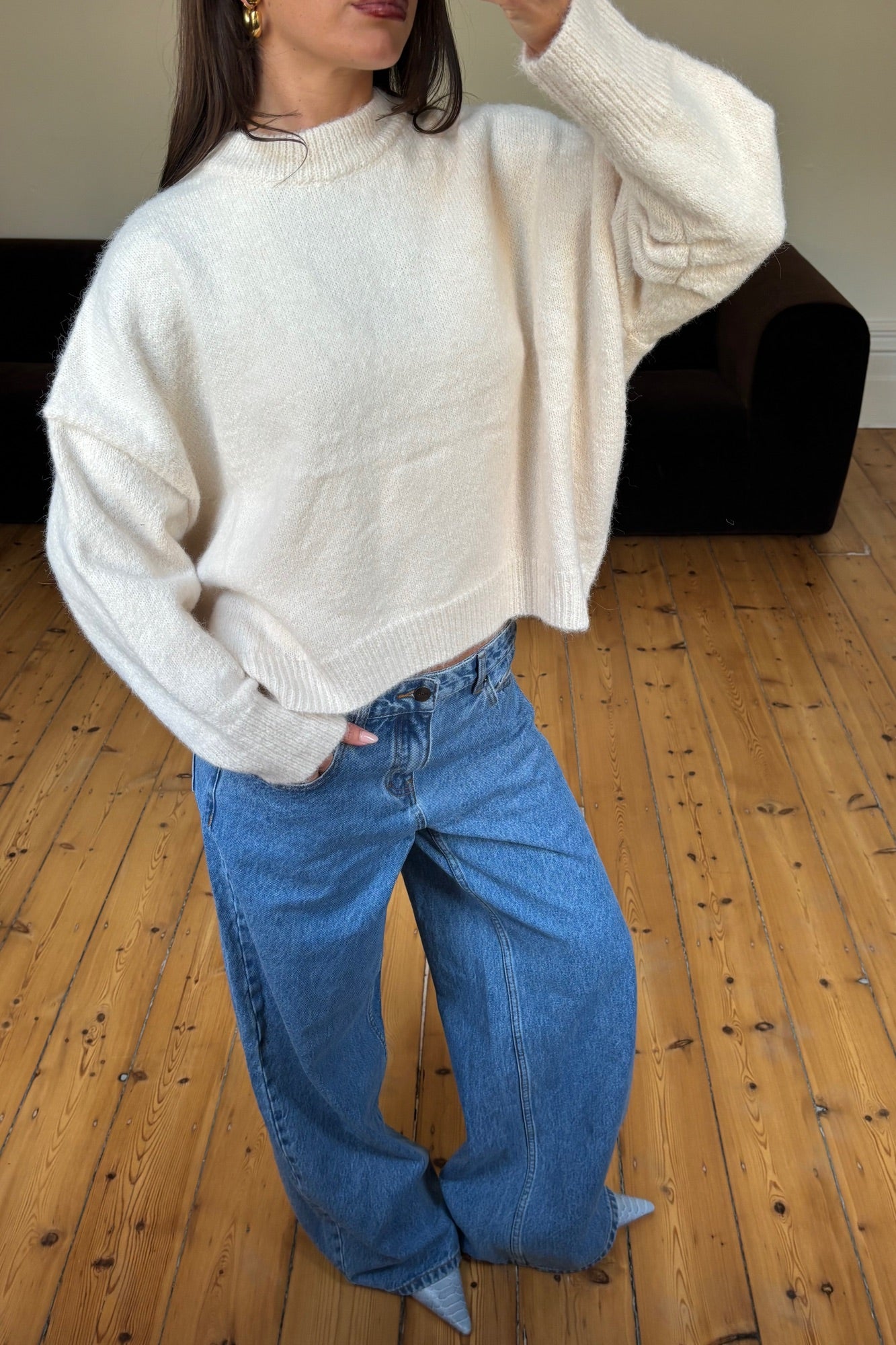 Tama Knit Jumper Cream