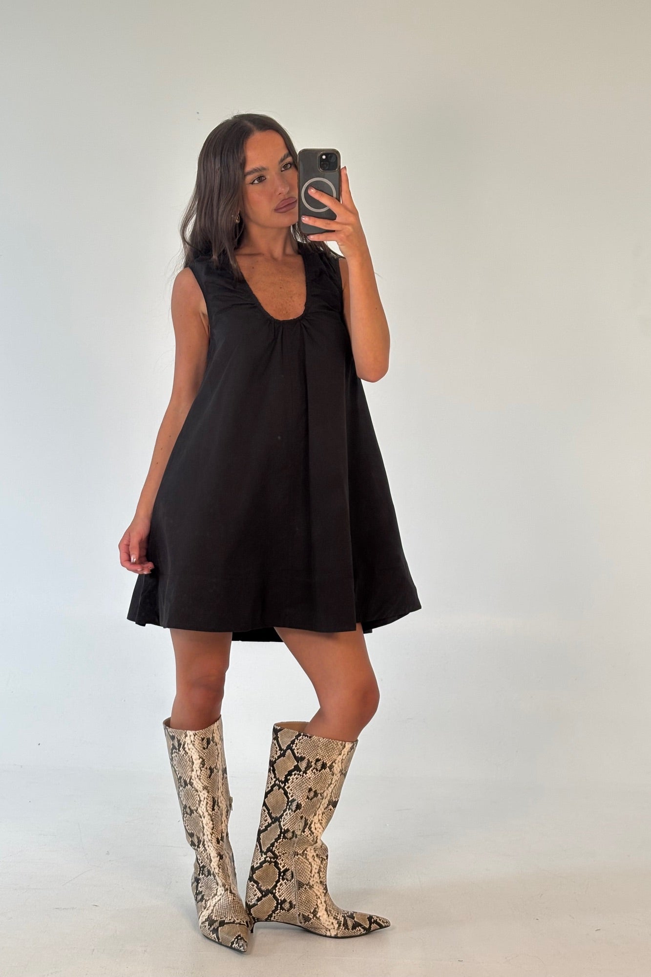 Sydney Mini Dress Black
